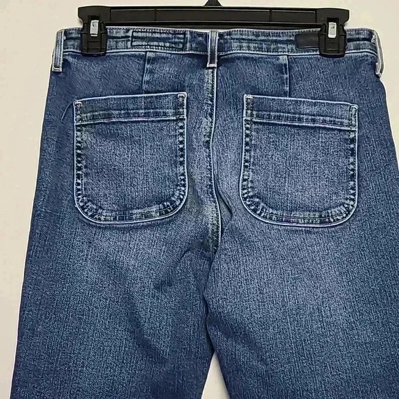 AG Adriano Goldschmied Anthropologie Vintage Stevie Ankle Button Fly Jeans 27R - Picture 9 of 11